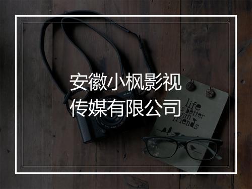 安徽小枫影视传媒有限公司
