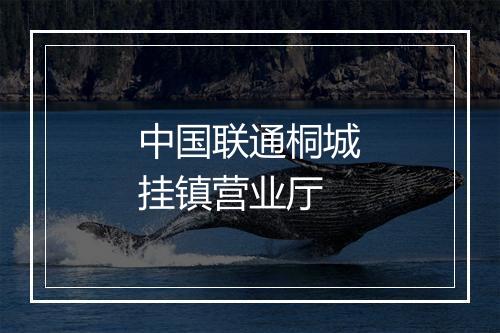 中国联通桐城挂镇营业厅