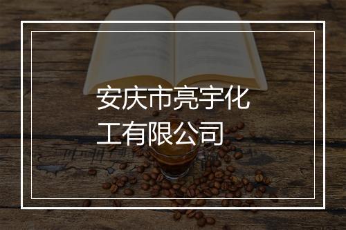 安庆市亮宇化工有限公司