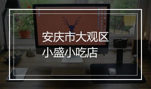 安庆市大观区小盛小吃店