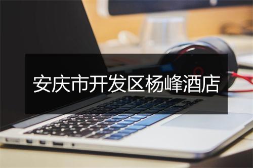 安庆市开发区杨峰酒店