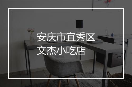 安庆市宜秀区文杰小吃店