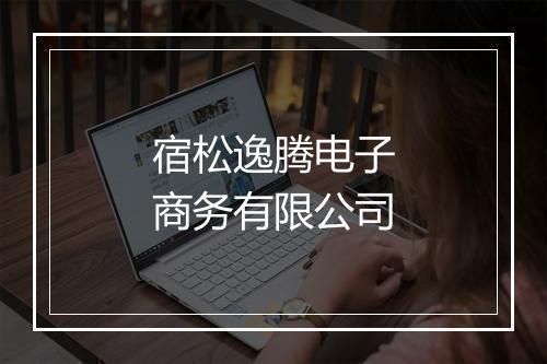 宿松逸腾电子商务有限公司