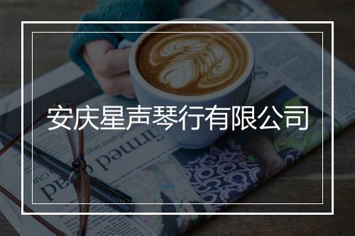 安庆星声琴行有限公司