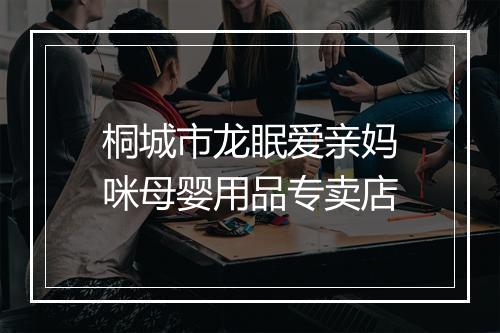 桐城市龙眠爱亲妈咪母婴用品专卖店