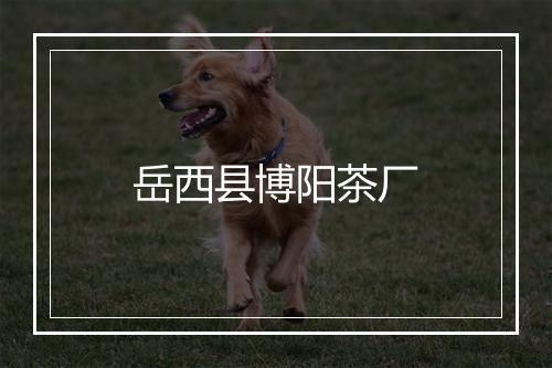 岳西县博阳茶厂