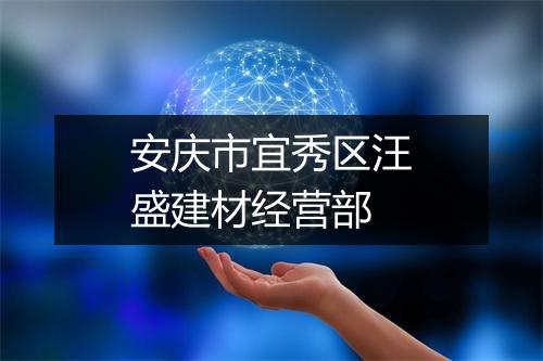 安庆市宜秀区汪盛建材经营部