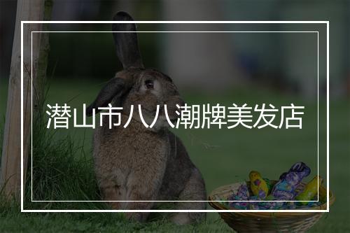 潜山市八八潮牌美发店