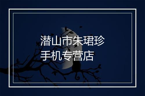 潜山市朱珺珍手机专营店