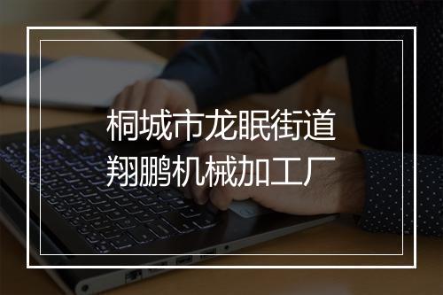 桐城市龙眠街道翔鹏机械加工厂