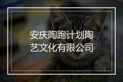 安庆陶跑计划陶艺文化有限公司