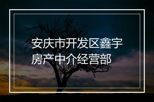 安庆市开发区鑫宇房产中介经营部