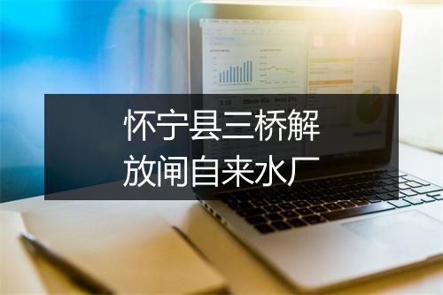 怀宁县三桥解放闸自来水厂
