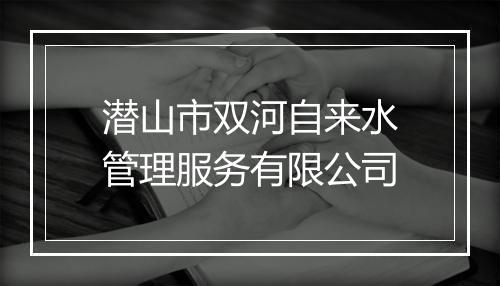 潜山市双河自来水管理服务有限公司