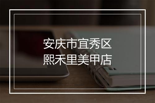 安庆市宜秀区熙禾里美甲店