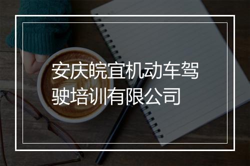 安庆皖宜机动车驾驶培训有限公司