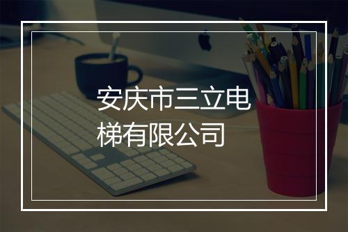 安庆市三立电梯有限公司
