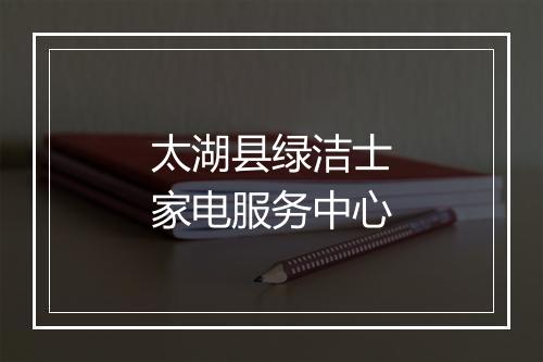 太湖县绿洁士家电服务中心