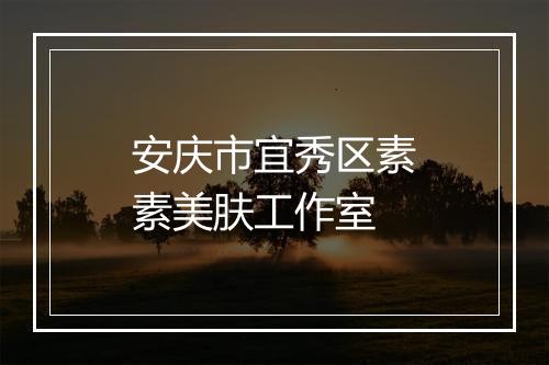 安庆市宜秀区素素美肤工作室