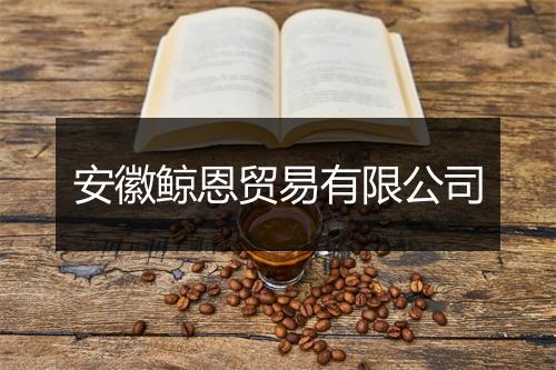 安徽鲸恩贸易有限公司