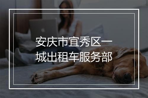 安庆市宜秀区一城出租车服务部