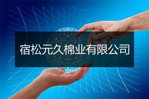 宿松元久棉业有限公司