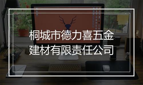 桐城市德力喜五金建材有限责任公司