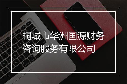 桐城市华洲国源财务咨询服务有限公司