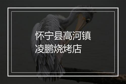怀宁县高河镇凌鹏烧烤店