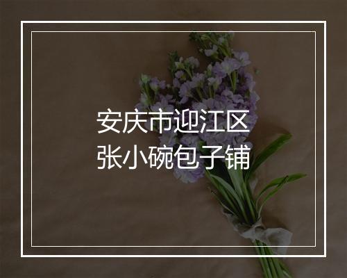 安庆市迎江区张小碗包子铺