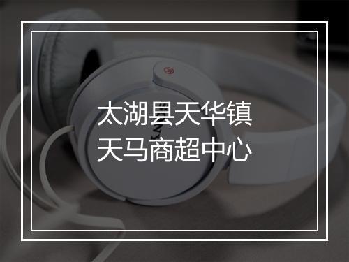 太湖县天华镇天马商超中心
