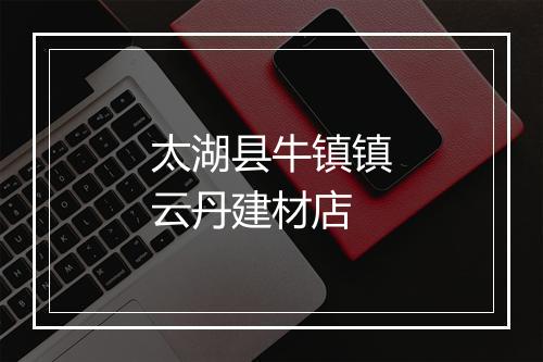 太湖县牛镇镇云丹建材店