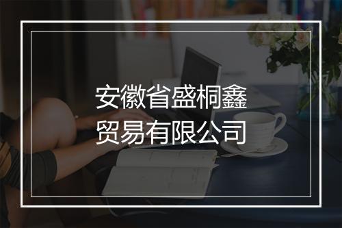 安徽省盛桐鑫贸易有限公司