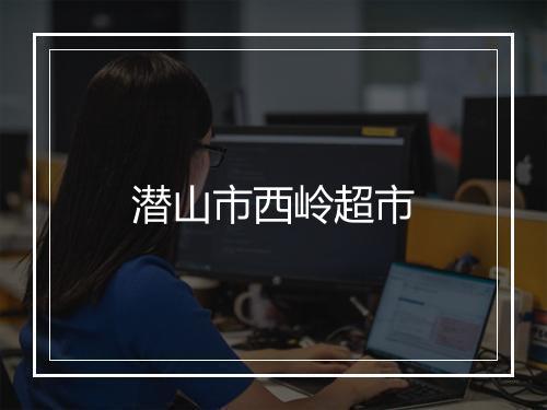 潜山市西岭超市