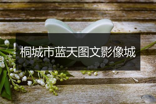 桐城市蓝天图文影像城