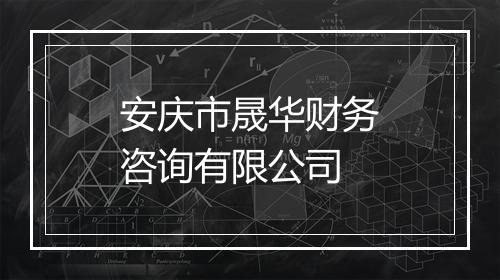 安庆市晟华财务咨询有限公司