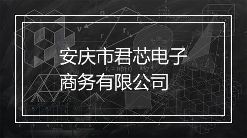 安庆市君芯电子商务有限公司