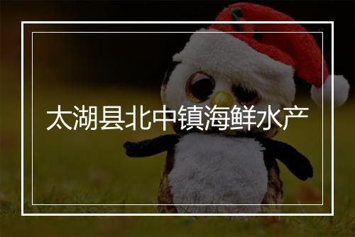 太湖县北中镇海鲜水产