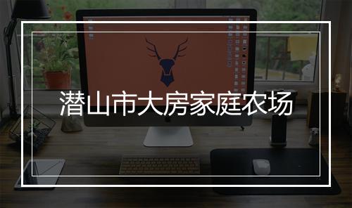 潜山市大房家庭农场