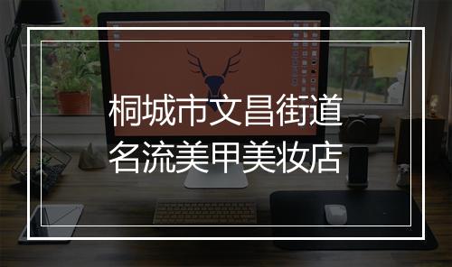 桐城市文昌街道名流美甲美妆店