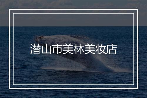 潜山市美林美妆店