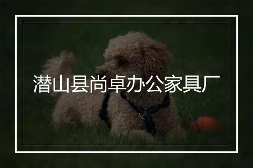 潜山县尚卓办公家具厂