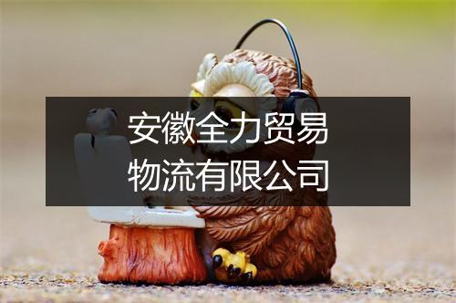 安徽全力贸易物流有限公司