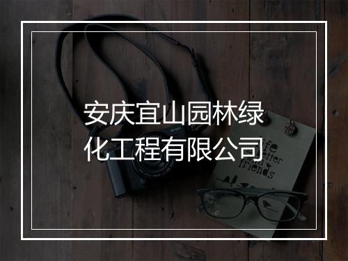 安庆宜山园林绿化工程有限公司