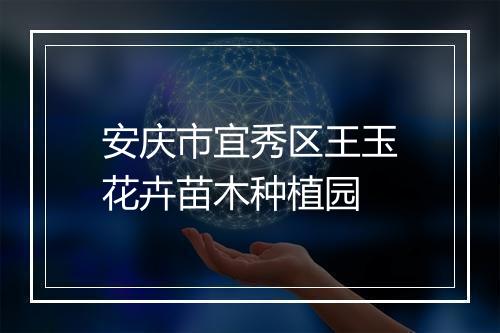 安庆市宜秀区王玉花卉苗木种植园