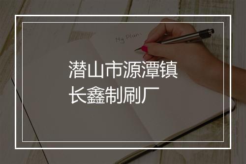 潜山市源潭镇长鑫制刷厂
