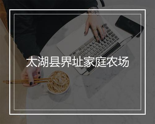 太湖县界址家庭农场
