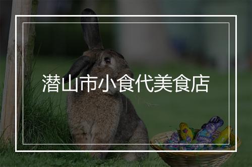 潜山市小食代美食店