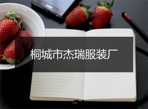 桐城市杰瑞服装厂