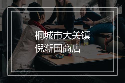 桐城市大关镇倪渐国商店